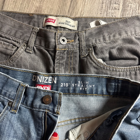 Levi’s 514 Slim Straight Gray Jeans Pants - Picture 7 of 8